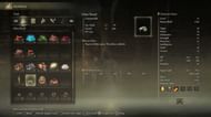 A look at Glass Shards in an Elden Ring player's inventory (Image via FromSoftware Inc.)